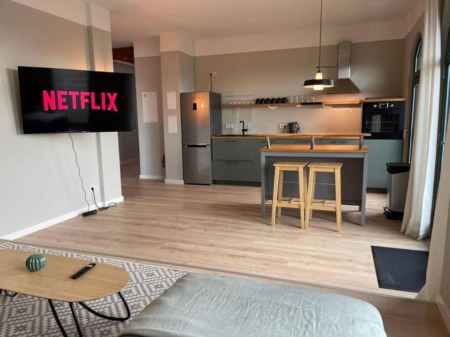 Loft 7 15Min Hbf 2Br Smart Tv Wifi Apartment Leipzig Ngoại thất bức ảnh